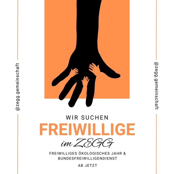 Freie Stellen für Freiwillige! 