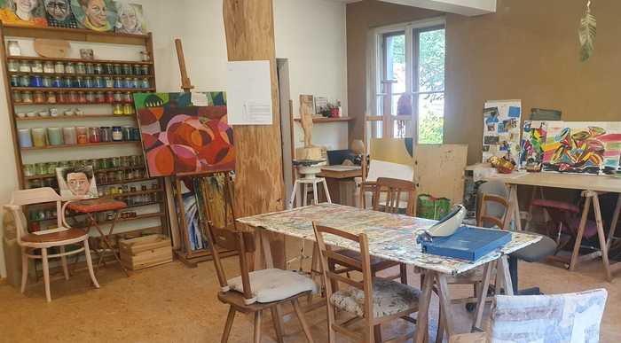 Kunst hat Vorfahrt – Das Atelier im ZEGG 